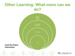 Meta-analysis of the gender outcomes in Pakistan's agricultural evaluations