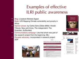 Public awareness: What is it? Why do it? How to do it? 