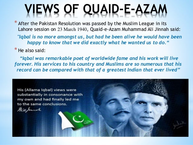 Allama Iqbal and Quaid e Azam in Two Nation Theory