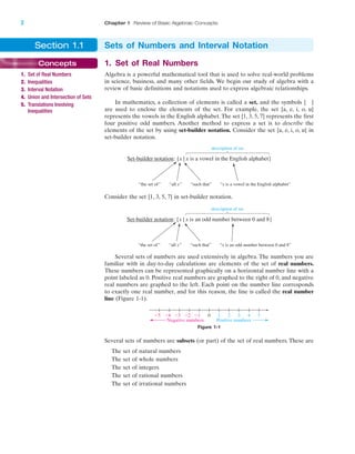 Review of basic algebraic concept | PDF