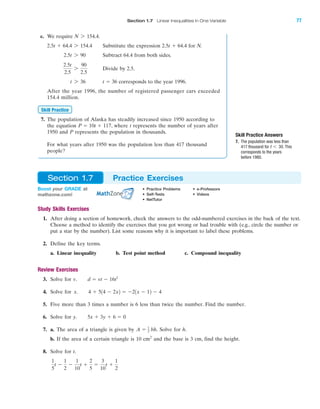 Nettutor Review.pdf Review of basic algebraic concept | PDF