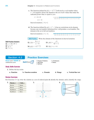 Introduvction to relations and functions | PDF
