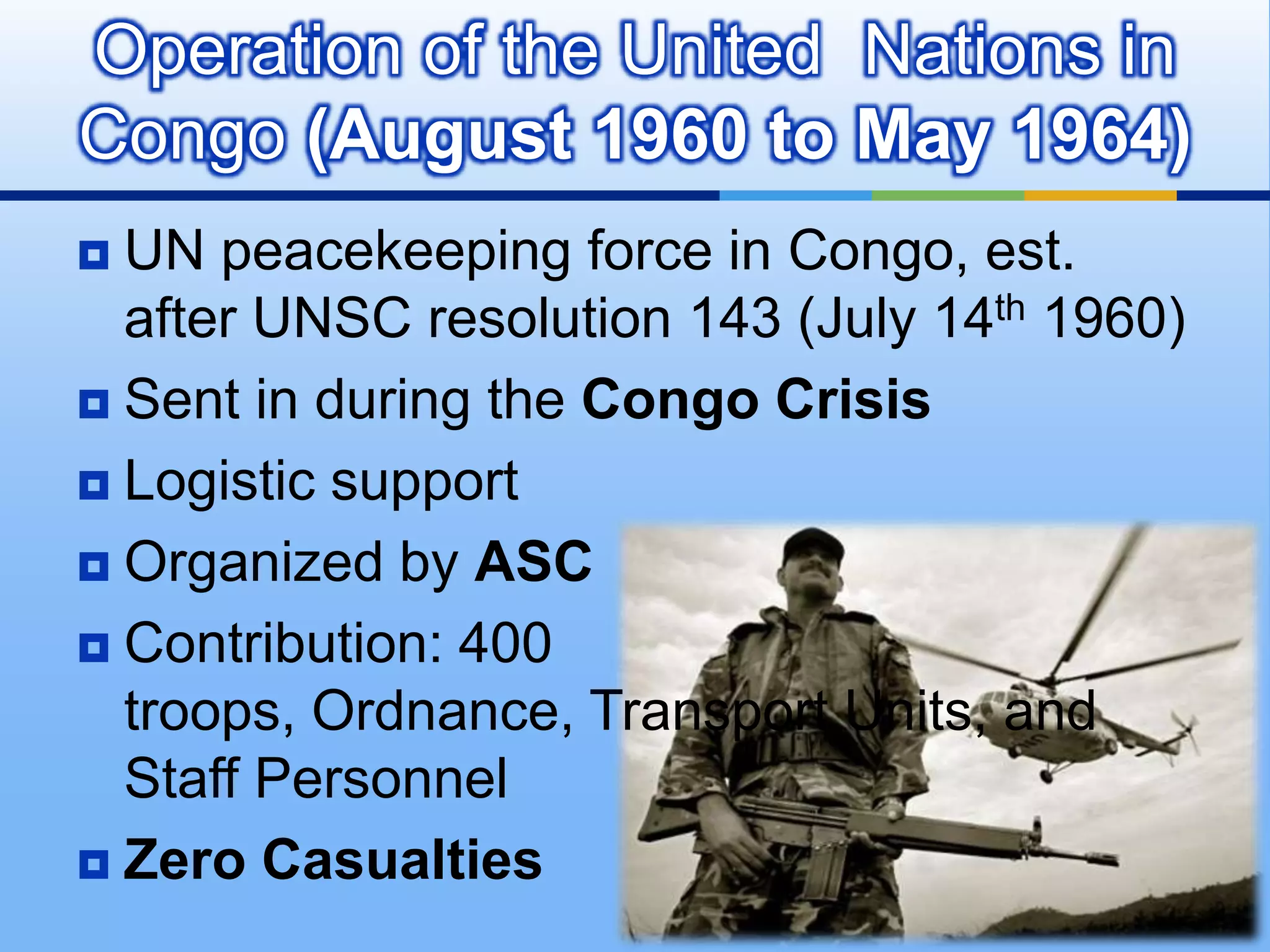 	Mandate of UNGOMAPMandate of UNGOMAP was derived from the Accords.Included the monitoring of:Non-interference and non-intervention by parties in each other’s affairs.Return of refugeesWithdrawal of Soviet forces.