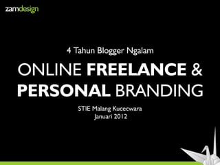 Online Freelance & Personal Branding