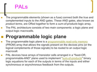 Programmable lrray Logic | PPT