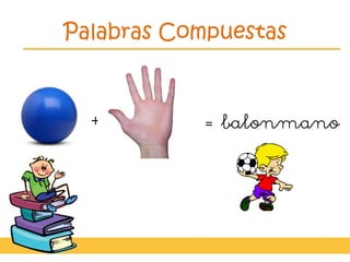 Palabras Compuestas
+ = balonmano
 