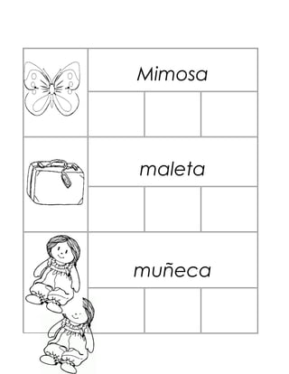 Mimosa
maleta
muñeca
 