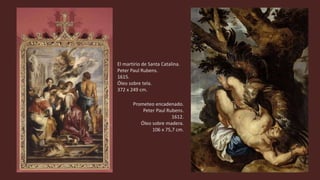 Santa María
Magdalena en éxtasis.
Peter Paul Rubens.
1619-1620.
Óleo sobre tela.
295 x 220 cm.
La tentación de Santa
Magda...