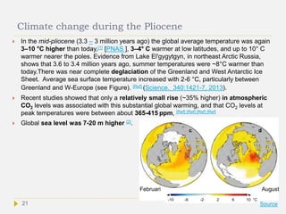 climate change in the past: Palaeoclimate | PPTX
