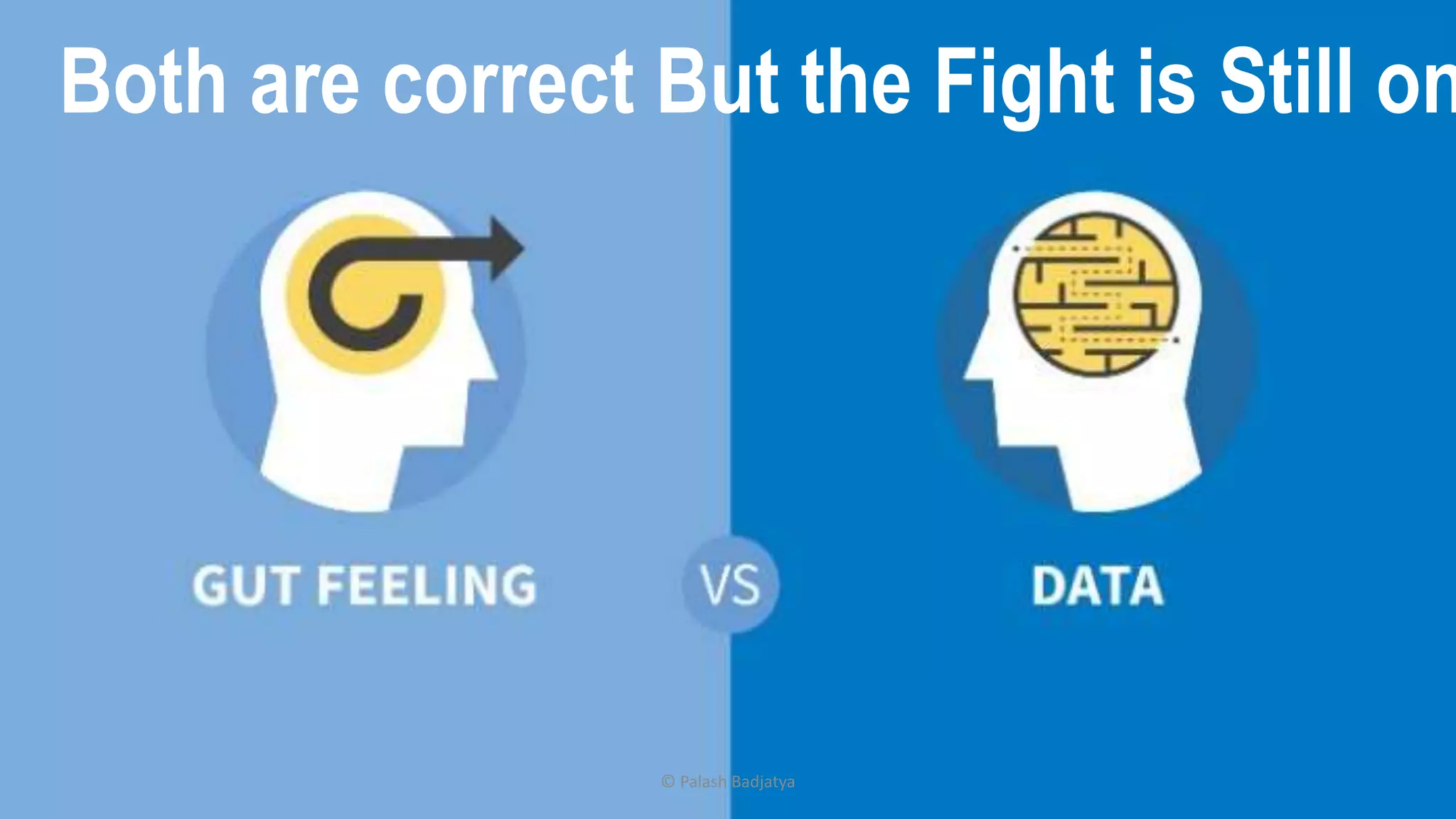 Both are correct But the Fight is Still on
© Palash Badjatya
 