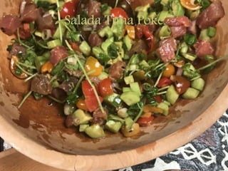 Salada Tuna Poke
 