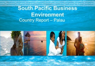 South Pacific Business 
Environment 
Country Report – Palau 
 