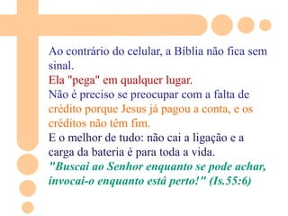 MOBILE VERSUS BÍBLIA