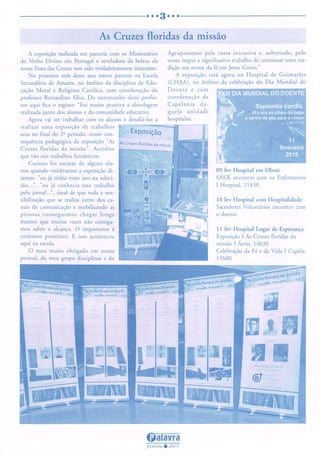 Palavra fevereiro de 2015