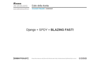 Speed up your Django apps with Jython and SPDY