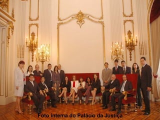 Foto interna do Palácio da Justiça 