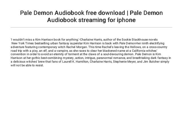 Pale Demon by Kim Harrison Pale Demon by Kim Harrison