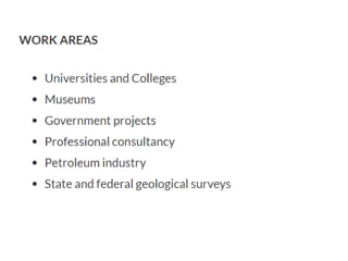 Paleontology  Career