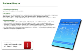 SCIENCE PARTNER
Intergovernmental Panel
on Climate Change
 