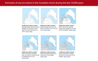 Estimates of sea-ice extent in the Canadian Arctic during the last 10,000 years
 