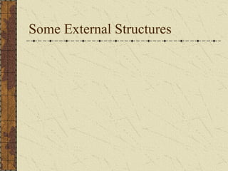 Some External Structures

 