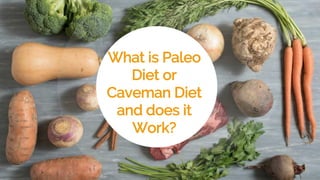 What is Paleo
Diet or
Caveman Diet
and does it
Work?
 