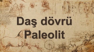 Daş dövrü
Paleolit
 