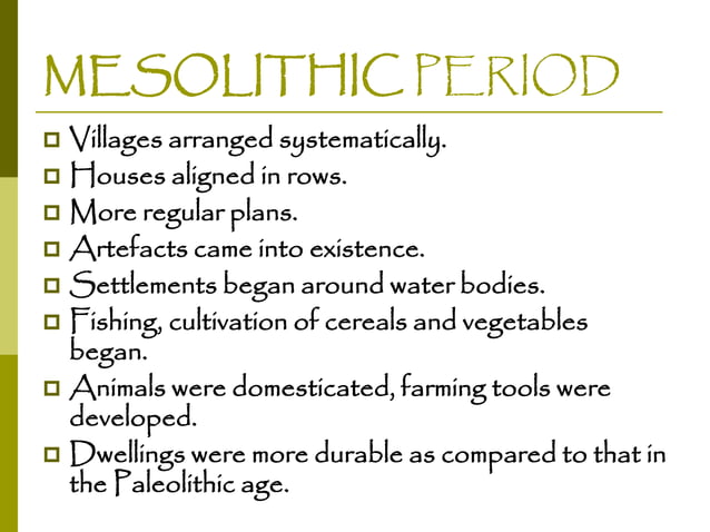 Paleolithic architecture | PPT