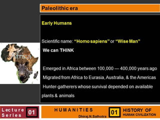 Paleolithic era