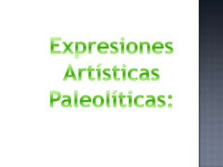 Paleolitico y neolitico