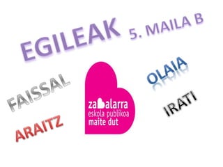 Paleolitoa  faissal,araitz ,olaia,irati