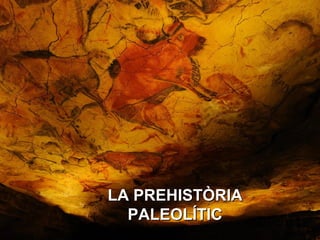 www.vicensvives.comwww.vicensvives.com
Ciències socials, geografia i història
Primer curs
POLIS 1
LA PREHISTÒRIALA PREHISTÒRIA
PALEOLÍTICPALEOLÍTIC
 