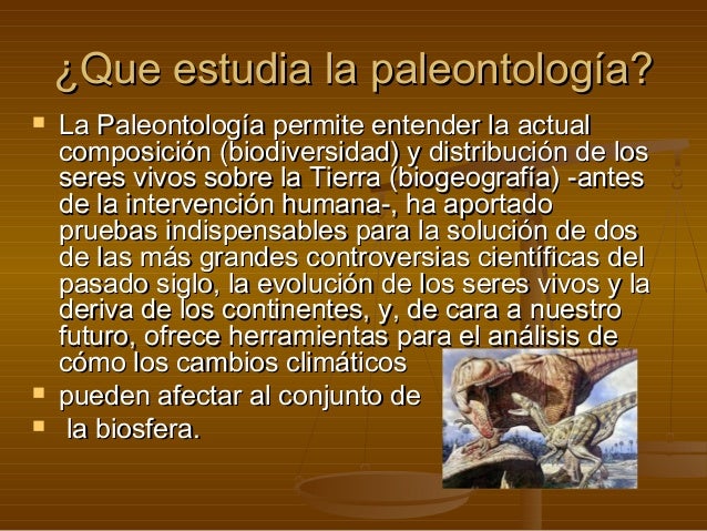 Paleontologia