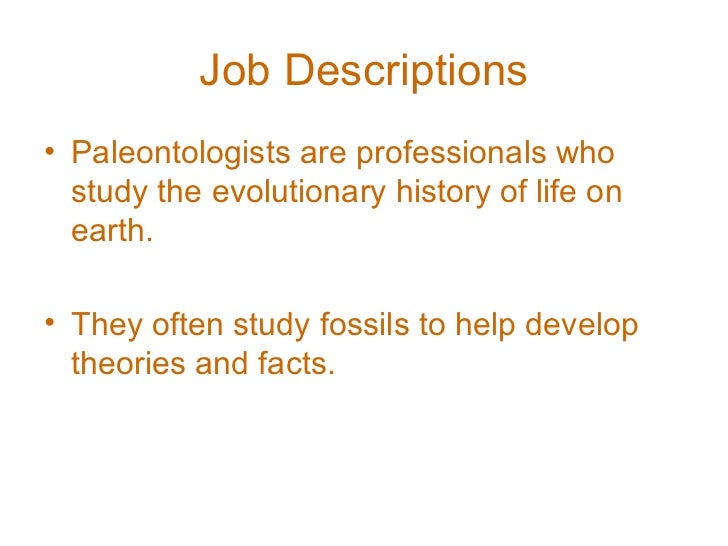 Paleontologist