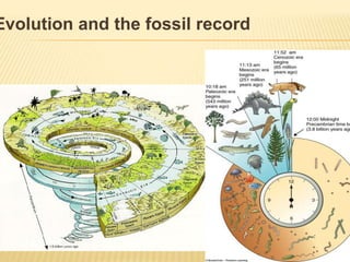 Evolution and the fossil record
 