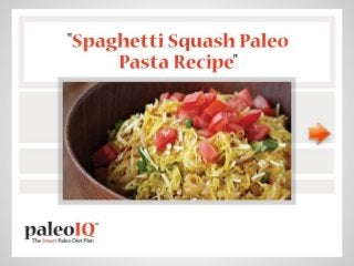 Paleo Pasta Recipe