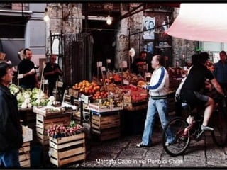 Mercato Capo in via Porta di Carini 