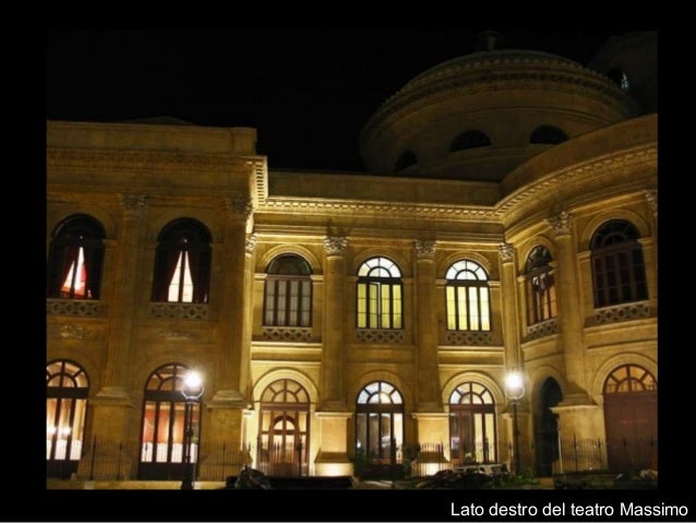 Teatro Massimo Palermo Di Sera