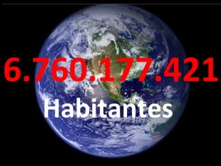 6.760.177.421 Habitantes  
