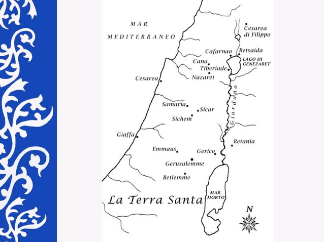Mappa Della Palestina Ai Tempi Di Gesù Palestina ai Tempi di Gesù - attività in classe
