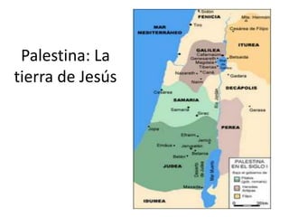Palestina: La
tierra de Jesús
 