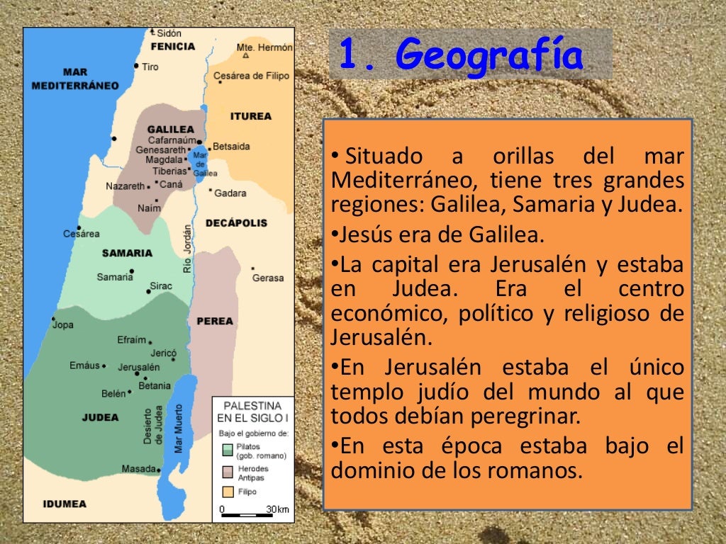 La Palestina Ai Tempi Di Gesù 1