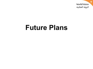 Future Plans
 