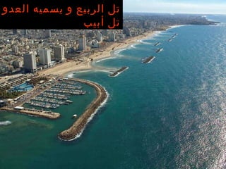 تل الربيع و يسميه العدو تل أبيب 