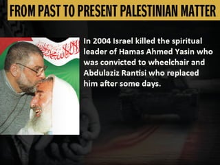 FROM PAST TO PRESENT PALESTINIAN MATTER