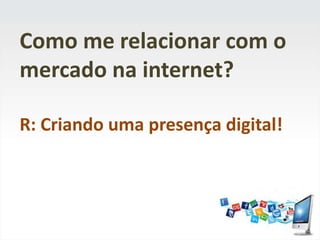 Restringir-se a um modelo “online” ou “offline” é, no mínimo, jogar fora uma boa parcela de mercado – pois você terá que pensar interativamente de qualquer jeito, independente do meioO que isso quer dizer?Para você vender algo a alguém, este alguém precisa saber que você está vendendo;Este alguém está em um mundo super poluído, com informações e anúncios espalhados por todas as partes;Você precisa chamar a atenção deste alguém;Para tanto, você deve usar as ferramentas que têm à disposição: verba para mídia, criatividade, sensação de inusitado;Com estes ingredientes, você “compra” a atenção da pessoa, que, em troca, percebe o que você está fazendo e “compra” o seu produto13