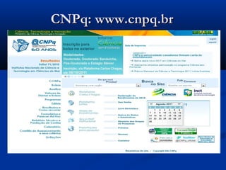 CNPq: www.cnpq.br
 