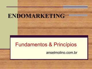 ENDOMARKETING

Fundamentos & Princípios
anselmolino.com.br

 