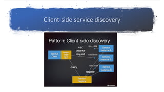 Client-side service discovery
 