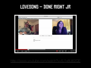 LOVESONG – DONE RIGHT JR




http://www.youtube.com/watch?v=fU1x8Ll62QE
 